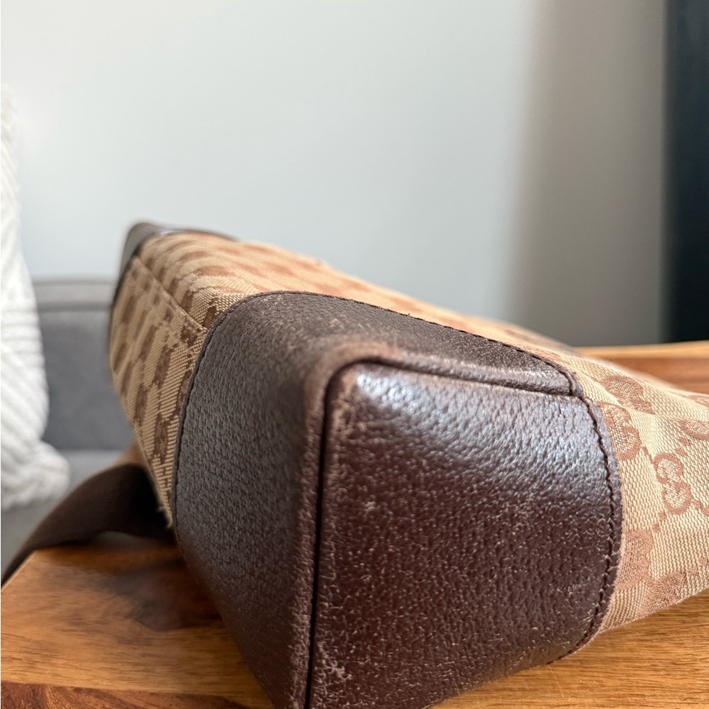 Gucci Brown and Tan Crossbody Bag - Picture 5 of 15